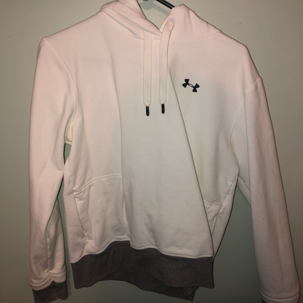 White under armour hoodie